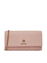 Nine West Torebka NW-W1-011-SS25 Różowy. Czerwone torebki klasyczne damskie Nine West, bez wzorów, z materiału, wizytowe, bez kołnierzyka, bez ramiączek. Za 119.99 zł.
