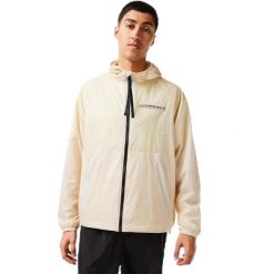 Kurtka sportowa męska Lacoste. Brązowe kurtki treningowe męskie Lacoste, l, z aplikacjami, z materiału, trekkingowe. Za 677.00 zł.