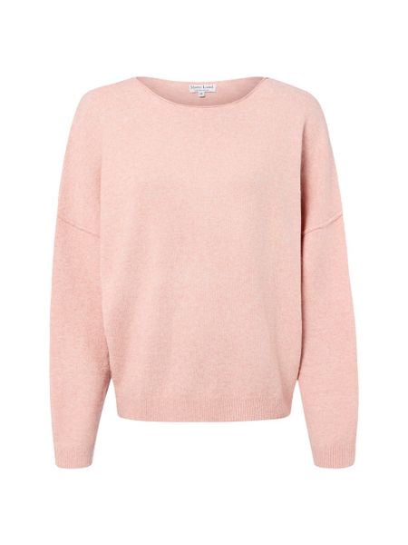 Marie Lund Sweter Kobiety różowy, L. Czerwone swetry klasyczne damskie Marie Lund, l, z wełny, bez kołnierzyka. Za 249.95 zł.
