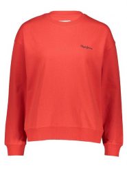 Pepe Jeans Bluza w kolorze czerwonym rozmiar: XS. Czerwone bluzy bez kaptura damskie Pepe Jeans, xs, z jeansu. Za 109.78 zł.