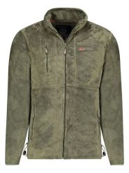 Geographical Norway Kurtka polarowa "Upload" w kolorze khaki rozmiar: XXL. Brązowe kurtki męskie Geographical Norway, xxl, bez wzorów, z polaru, bez kaptura. Za 121.95 zł.
