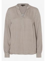 More & More Bluzka w kolorze beżowo-białym rozmiar: 46. Białe bluzki damskie MORE & MORE, s, bez wzorów, z wiskozy, klasyczne, bez kołnierzyka, bez ramiączek. Za 91.34 zł.