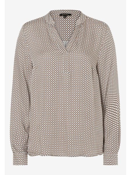 More & More Bluzka w kolorze beżowo-białym rozmiar: 46. Białe bluzki damskie MORE & MORE, s, bez wzorów, z wiskozy, klasyczne, bez kołnierzyka, bez ramiączek. Za 91.34 zł.