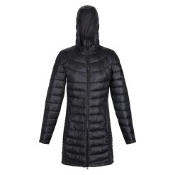 Płaszcz Ocieplany Z Kapturem Damski Andel III. Czarne kurtki przeciwdeszczowe damskie Regatta, xl, z kapturem. Za 132.99 zł.