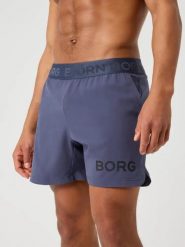 Bjorn_borg BORG 6" SHORTS ODYSSEY GRAY. Szare szorty męskie Björn Borg, m, na fitness i siłownię. Za 169.20 zł.