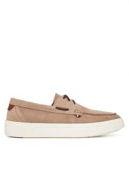 Tommy Hilfiger Półbuty Modern Light Hybrid Suede Boat S FM0FM05352 Brązowy. Brązowe półbuty męskie Tommy Hilfiger, ze skóry, bez zapięcia. Za 359.99 zł.