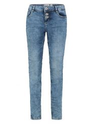 Sublevel Dżinsy - Skinny fit - w kolorze niebieskim rozmiar: S. Niebieskie jeansy damskie Sublevel. Za 105.38 zł.