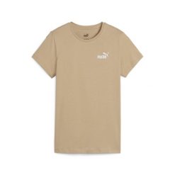 Koszulka Sportowa Damska Puma Ess+ Embroidery. Brązowe bluzki sportowe damskie Puma, s, bez wzorów, bez ramiączek. Za 81.99 zł.