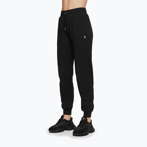 Spodnie treningowe damskie Cardio Bunny Hail. Czarne spodnie dresowe damskie Cardio Bunny, s, na fitness i siłownię. Za 129.99 zł.