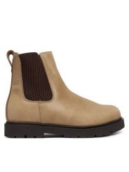 Birkenstock Sztyblety Highwood Slip On 1033180 Beżowy. Brązowe sztyblety męskie Birkenstock, ze skóry, bez zapięcia. Za 854.99 zł.