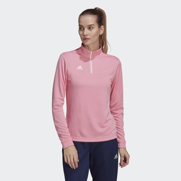 Bluza piłkarska damska Adidas Entrada 22 Training Top. Czerwone bluzy bez kaptura damskie Adidas, l. Za 113.91 zł.