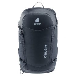 Plecak turystyczny damski Deuter Speed Lite Pro 23 SL. Czarne plecaki damskie Deuter, bez wzorów, z materiału. Za 604.99 zł.