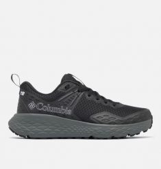 Buty trekkingowe męskie, Konos TRS. Czarne buty trekkingowe męskie Columbia, z materiału, przed kostkę, bez zapięcia, trekkingowe. Za 399.99 zł.