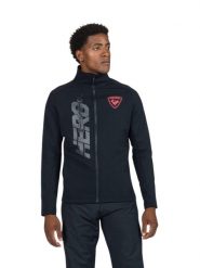 Bluza Rossignol męska New Hero Classique Clim czarna. Czarne bluzy z kapturem męskie Rossignol, l, z materiału. Za 529.00 zł.
