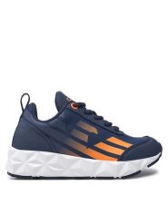 EA7 Emporio Armani Sneakersy 7Y000004 AF10182 MZ032 Granatowy. Niebieskie buty sportowe chłopięce EA7 Emporio Armani, bez wzorów, z materiału, bez zapięcia. Za 319.99 zł.