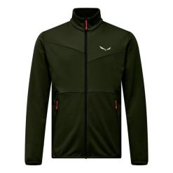 Kurtka z dresu Salewa Puez Sun. Brązowe kurtki męskie Salewa, xl, bez wzorów, z dresówki, bez kaptura. Za 340.00 zł.