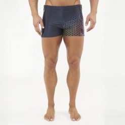 Męskie bokserki kąpielowe Arrakis. Czarne kąpielówki męskie Legea, m, bez wzorów, do pływania. W wyprzedaży za 56.00 zł.