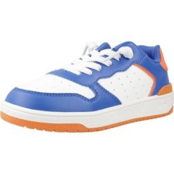 Buty GEOX J WASHIBA BOY Biały. Białe buty fitness męskie Geox, na fitness i siłownię. Za 189.99 zł.