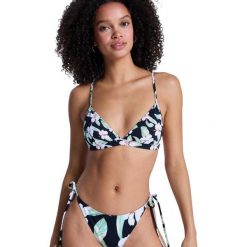 Trójkątny stanik bikini dla Kobiety PRINTED ESSENTIALS Czarny. Czarne bikini damskie Roxy, bez wzorów. Za 129.99 zł.