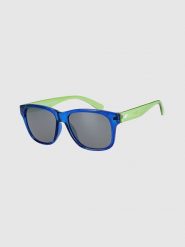 4F Okulary przeciwsłoneczne w kolorze zielono-niebieskim rozmiar: onesize. Niebieskie okulary przeciwsłoneczne dziecięce 4f. Za 44.92 zł.