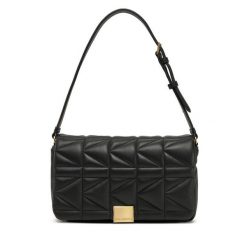 Torebka KARL LAGERFELD. Czarne torebki klasyczne damskie Karl Lagerfeld, bez wzorów, bez dodatków. Za 879.99 zł.
