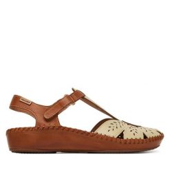 Sandały Pikolinos. Sandały damskie Pikolinos, bez wzorów, bez obcasa, na płaskiej podeszwie. Za 559.99 zł.