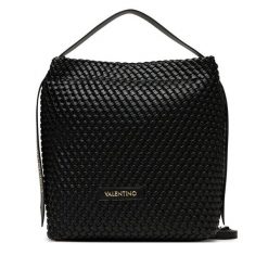 Torebka Valentino. Czarne torebki klasyczne damskie Valentino, bez wzorów, bez dodatków. Za 449.99 zł.