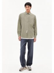 Armedangels Koszula "Saamy" w kolorze jasnozielonym rozmiar: L. Zielone koszule męskie ARMEDANGELS, l, bez wzorów, z bawełny, bez kołnierzyka, bez ramiączek. Za 192.79 zł.