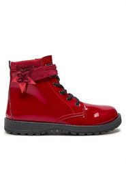 Primigi Kozaki 6912200 D Czerwony. Czerwone kozaki dziewczęce Primigi, bez wzorów, ze skóry, bez obcasa. Za 379.99 zł.