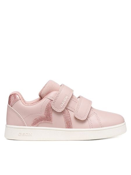 Geox Sneakersy J Eclyper Girl J66LRG 0BCKC C8172 D Różowy jasny. Czerwone buty sportowe dziewczęce Geox, bez wzorów, ze skóry, bez zapięcia. Za 229.99 zł.