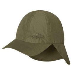 FJORD NANSEN Czapka z daszkiem Vandrer Cap olive. Czerwone czapki męskie FJORD NANSEN, bez wzorów, z materiału. Za 119.99 zł.