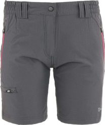 Damskie spodenki Mckees Etna Lead Grey. Szare szorty damskie Erima, bez wzorów, z meshu. Za 124.98 zł.