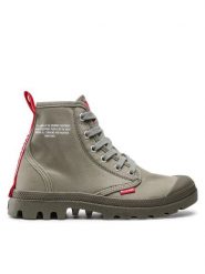 Palladium Trapery Pampa Hi Dare 76258-325-M Zielony. Zielone buty zimowe męskie Palladium, z materiału, bez zapięcia. Za 387.59 zł.