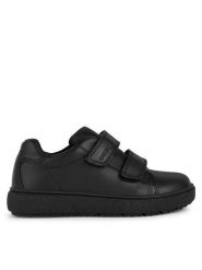 Geox Sneakersy J Theleven Boy J36LDD 00043 C9999 S Czarny. Czarne buty sportowe chłopięce Geox, ze skóry, bez zapięcia. Za 179.99 zł.