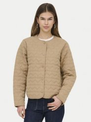 ONLY Kurtka przejściowa Heart 15366265 Beżowy Regular Fit. Brązowe kurtki damskie Only, l, bez wzorów, z syntetyku, bez kaptura. Za 199.99 zł.