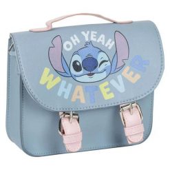 Torba na ramię Cerda Stich satchel. Niebieskie torby męskie na ramię CERDA, bez wzorów, z materiału, bez dodatków. Za 89.25 zł.