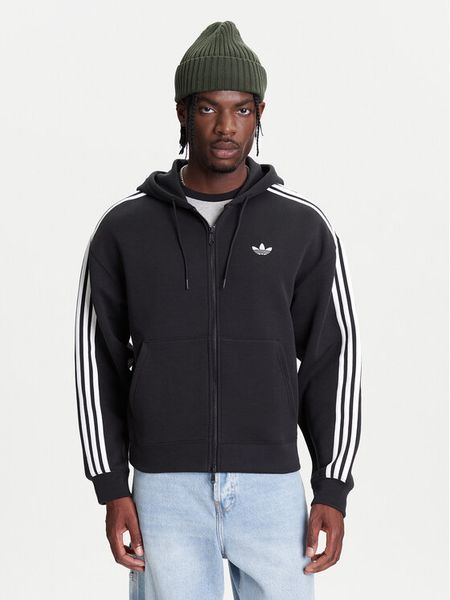 Adidas Bluza adicolor Spacer JX1507 Czarny Loose Fit. Czarne bluzy bez kaptura męskie Adidas, m, z syntetyku. Za 259.99 zł.