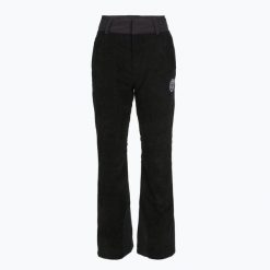 Spodnie narciarskie damskie EA7 Emporio Armani Ski St. Moritz Fashion. Czarne spodnie materiałowe damskie EA7 Emporio Armani, bez wzorów, z materiału. Za 1,139.00 zł.