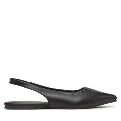 Sandały ONLY Shoes. Czarne sandały damskie ONLY Shoes, bez wzorów, bez obcasa, na płaskiej podeszwie. Za 99.99 zł.