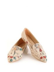 Goby Skórzane mokasyny w kolorze beżowym ze wzorem rozmiar: 37. Brązowe mokasyny damskie Goby. Za 162.11 zł.