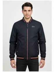 Geographical Norway Kurtka przejściowa "Dalente" w kolorze granatowym rozmiar: XXL. Niebieskie kurtki męskie Geographical Norway, xxl, bez wzorów, bez kaptura. Za 161.73 zł.