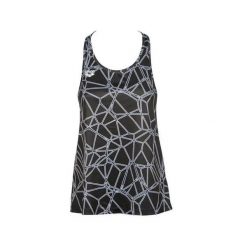 Damski tank top Arena Top Solid. Czarne topy sportowe damskie Arena, xs, bez wzorów, z materiału, bez ramiączek. Za 177.00 zł.