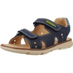 Sandały PABLOSKY 521124P Niebieski. Niebieskie sandały męskie Pablosky, z syntetyku, bez zapięcia. Za 243.99 zł.