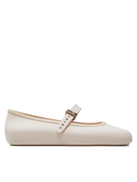 Melissa Baleriny Soft Ballerina Ad 35785 Beżowy. Brązowe baleriny damskie Melissa, bez wzorów, z tworzywa sztucznego, bez obcasa. Za 179.99 zł.