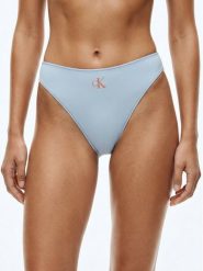 Calvin Klein Swimwear Dół od bikini LV00Q61147 Niebieski jasny. Niebieskie bikini damskie Calvin Klein Swimwear, bez wzorów. Za 114.99 zł.