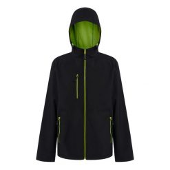 Kurtka Softshellowa Męska 2 Warstwy. Czarne kurtki męskie Regatta, m, bez wzorów, z softshellu, sportowe, bez kaptura. Za 165.99 zł.