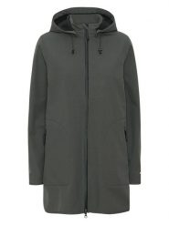 Ilse Jacobsen Płaszcz przeciwdeszczowy w kolorze antracytowym rozmiar: 34. Czarne płaszcze damskie Ilse Jacobsen, m, bez wzorów, sportowe. Za 260.99 zł.