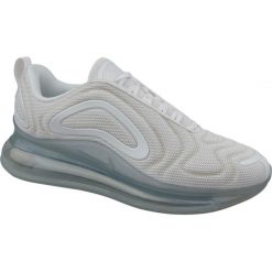 Białe Buty Nike Air Max 720 M AO2924-100. Białe buty sportowe na co dzień męskie Nike, z materiału, bez zapięcia, nike air max. W wyprzedaży za 829.00 zł.