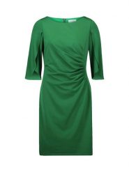 Vera Mont Sukienka w kolorze zielonym rozmiar: 44. Zielone sukienki damskie Vera Mont, na co dzień, bez wzorów, bez kołnierzyka, bez ramiączek, mini, proste. Za 176.50 zł.
