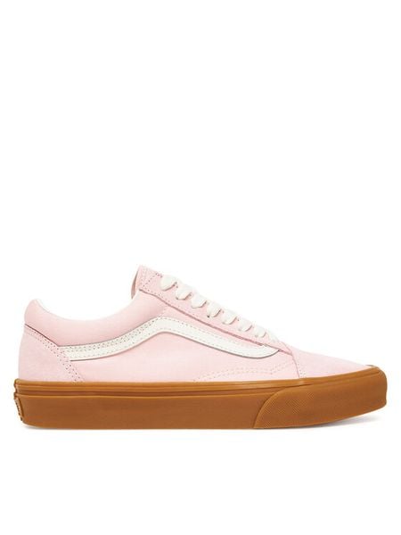 Vans Tenisówki Old Skool VN000D9YRWZ1 Różowy. Czerwone trampki i tenisówki damskie Vans, bez wzorów, ze skóry. Za 299.99 zł.